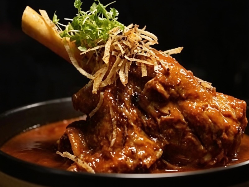 Hyderabadi Lamb Shank